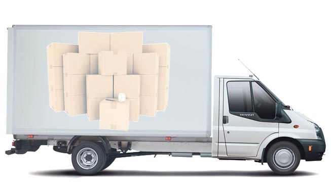 Как грузить вещи в фургон при переезде?
